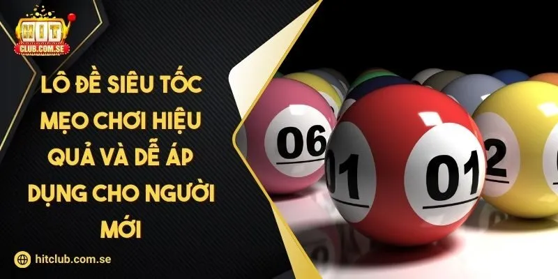 Lô đề siêu tốc