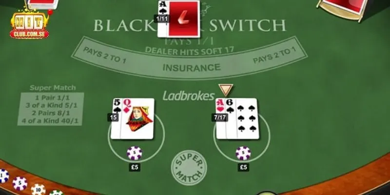 Lựa chọn hành động khi chơi Blackjack